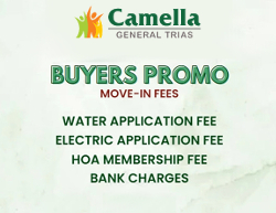 Promo for Camella General Trias.